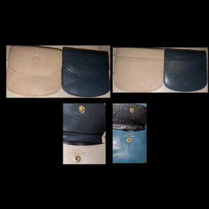 Ladies Buxton Leather Change Coin Purse LOT OF 2